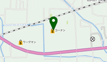 宅配ロッカーPUDO コーナン 橿原香久山店の地図画像