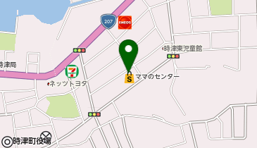 宅配ロッカーPUDO ママのセンター 時津店の地図画像