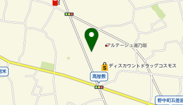 宅配ロッカーPUDO ヤマト運輸 久留米営業所の地図画像