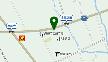 宅配ロッカーPUDO ヤマト運輸 善通寺センターの地図画像