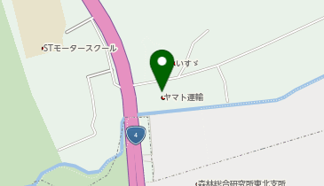 宅配ロッカーPUDO ヤマト運輸 滝沢巣子センターの地図画像