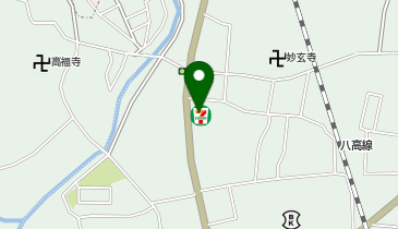 宅配ロッカーPUDO セブン-イレブン 毛呂山毛呂本郷店の地図画像