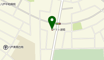 宅配ロッカーPUDO ヤマト運輸 八戸湊高台センターの地図画像