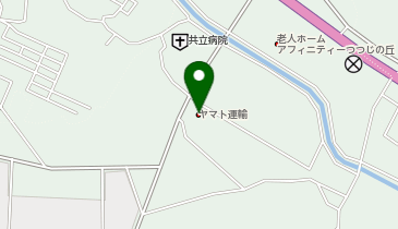 宅配ロッカーPUDO ヤマト運輸 飯塚西センターの地図画像