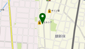 宅配ロッカーPUDO ウエルシア 金沢額新保店の地図画像