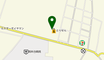 宅配ロッカーPUDO とりせん 岡本店の地図画像