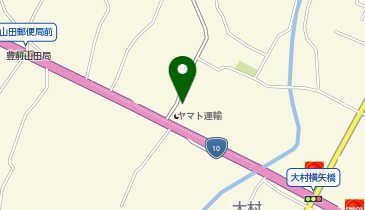 宅配ロッカーPUDO ヤマト運輸 豊前センターの地図画像