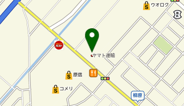 宅配ロッカーPUDO ヤマト運輸 新潟豊栄センターの地図画像