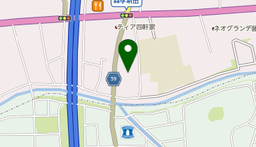 宅配ロッカーPUDO ヤマト運輸 名東高社センター2の地図画像