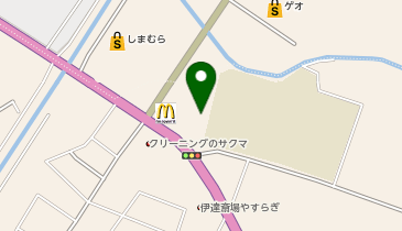 宅配ロッカーPUDO サツドラ 伊達インター店の地図画像
