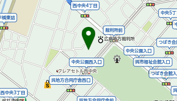 宅配ロッカーPUDO エディオン 呉本店の地図画像
