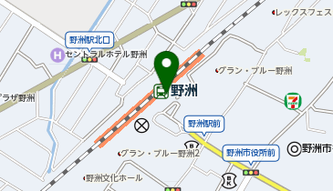 宅配ロッカーPUDO JR西日本 野洲駅の地図画像
