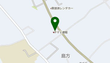 宅配ロッカーPUDO ヤマト運輸 那須塩原駅前通りセンターの地図画像