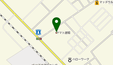 宅配ロッカーPUDO ヤマト運輸 むつセンターの地図画像