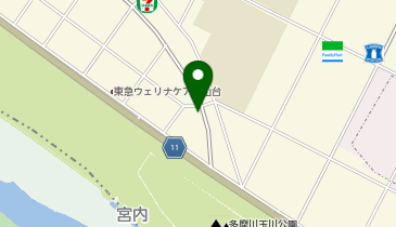 宅配ロッカーPUDO ST075 東京園マンションの地図画像