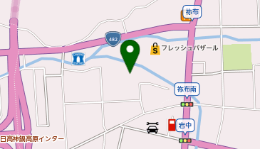 宅配ロッカーPUDO ゴダイ 日高パーク店の地図画像