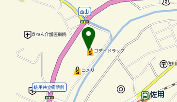 宅配ロッカーPUDO ゴダイ 佐用店の地図画像