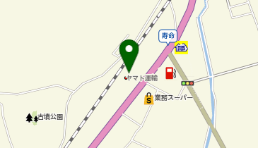 宅配ロッカーPUDO ヤマト運輸 穂波センターの地図画像