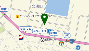 宅配ロッカーPUDO ヤマト運輸 若松本町センターの地図画像
