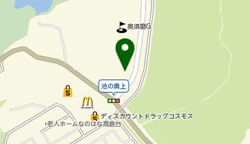 宅配ロッカーPUDO ヤマト運輸 神戸須磨山手センターの地図画像