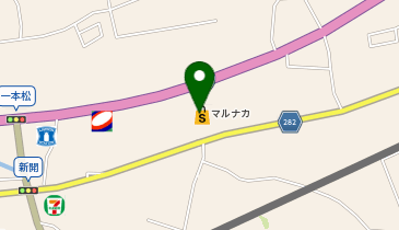 宅配ロッカーPUDO マルナカ 綾南店の地図画像