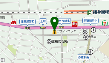 宅配ロッカーPUDO ゴダイ 赤穂上町店の地図画像
