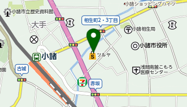 宅配ロッカーPUDO こもテラスの地図画像
