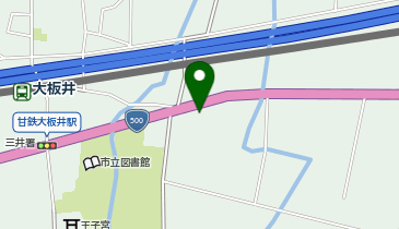 宅配ロッカーPUDO ヤマト運輸 筑後小郡営業所の地図画像