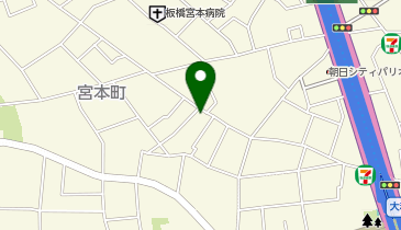 宅配ロッカーPUDO IT016 ホワイト急便 宮本町店の地図画像