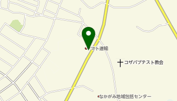 宅配ロッカーPUDO 沖縄ヤマト運輸 登川センターの地図画像
