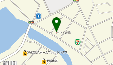 宅配ロッカーPUDO ヤマト運輸 大分営業所の地図画像