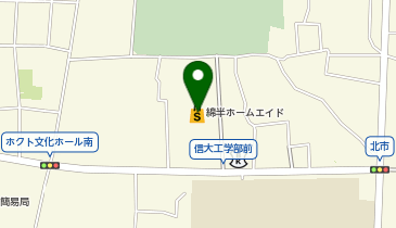 宅配ロッカーPUDO 綿半ホームエイド 若里店の地図画像