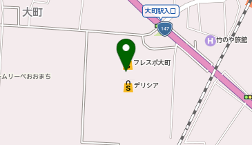 宅配ロッカーPUDO フレスポ大町の地図画像