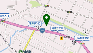 宅配ロッカーPUDO スーパーとむら 油津店の地図画像