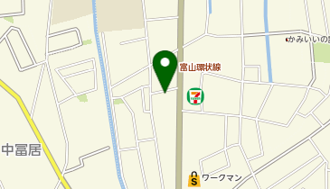 宅配ロッカーPUDO ウエルシア 富山上飯野店の地図画像