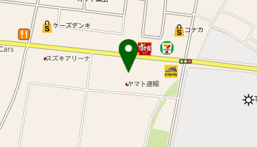 宅配ロッカーPUDO ヤマト運輸 山形東根センターの地図画像