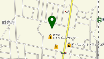 宅配ロッカーPUDO マルイチ 財光寺店の地図画像