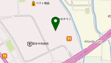 宅配ロッカーPUDO イズミ ゆめタウンはませんの地図画像