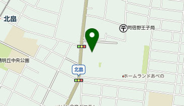 宅配ロッカーPUDO ライフ セントラルスクエア北畠店の地図画像