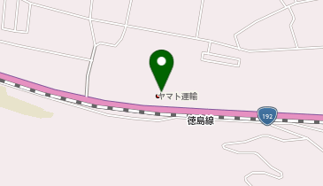 宅配ロッカーPUDO ヤマト運輸 脇町センターの地図画像