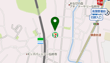 宅配ロッカーPUDO セブン-イレブン 横浜弘明寺町南店の地図画像