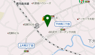 宅配ロッカーPUDO マックスバリュ 下大利店の地図画像
