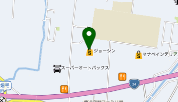 宅配ロッカーPUDO ジョーシン 岩出店の地図画像