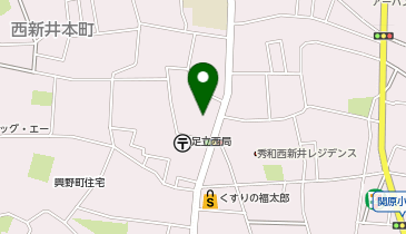 宅配ロッカーPUDO S057 在日大韓基督教会 西新井教会の地図画像