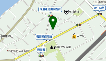 宅配ロッカーPUDO ウエルシア 滑川吾妻店の地図画像