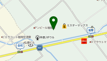 宅配ロッカーPUDO トライアル スマート粕屋店の地図画像