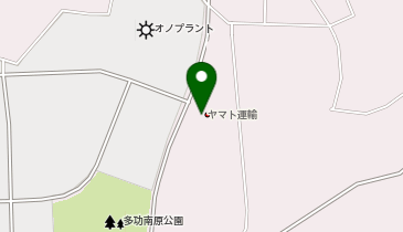 宅配ロッカーPUDO ヤマト運輸 上三川センターの地図画像