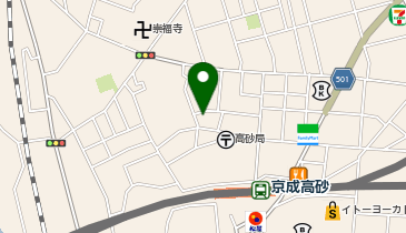 宅配ロッカーPUDO P153 ベベタチバナの地図画像