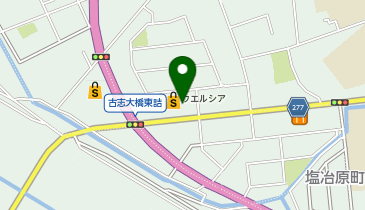 宅配ロッカーPUDO ウエルシア 出雲塩冶原町店の地図画像