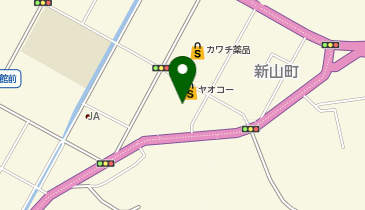 宅配ロッカーPUDO ヤオコー 足利店の地図画像
